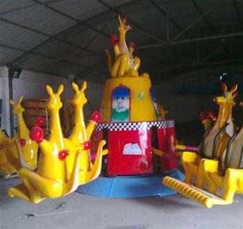 金狮王子游乐设备供应欢乐袋鼠跳儿童游乐设备