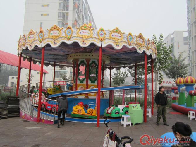 供应儿童游乐场设备豪华激光立交列车