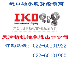 天津经销商IKO TRI8512045轴承型号大全  日本滚针轴承