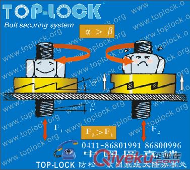 Top-Lock双片垫圈