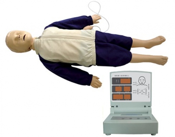 康谊牌高级儿童心肺复苏模拟人复苏按压模型儿童急救训练模型医学教学模型