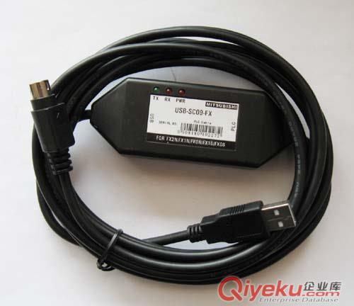 天津三菱USB-SC-09编程电缆PLC通讯线