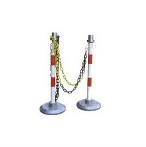 链杆、路桩、立柱、双耳铸铁分道柱、双环警示钢柱供应公司