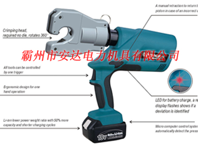 弧形模具压接钳 管压钳 