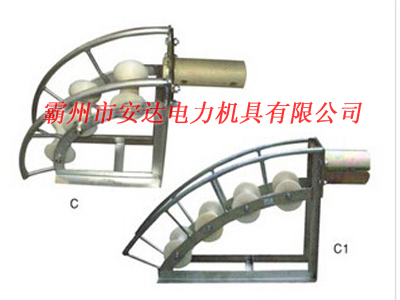 C1系列电缆孔口保护滑车 孔口滑轮