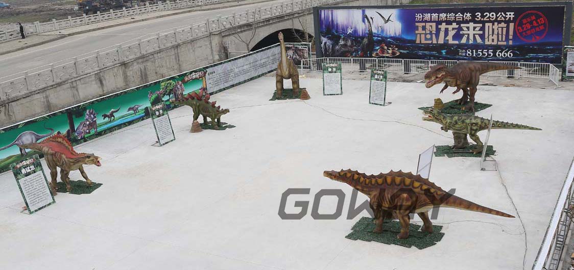 上海国威长期出租各种恐龙模型