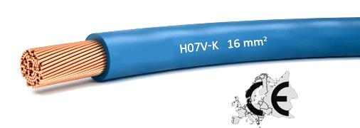  H07V-U，H07V-R，H07V-K，欧标单芯线