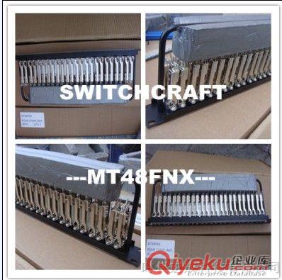 现货供应MT48FNX SWITCHCRAFT 48孔跳线盘
